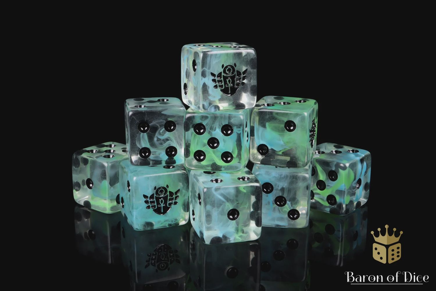 Baron of Dice | Day of the Dead Dice - Scarab (25)