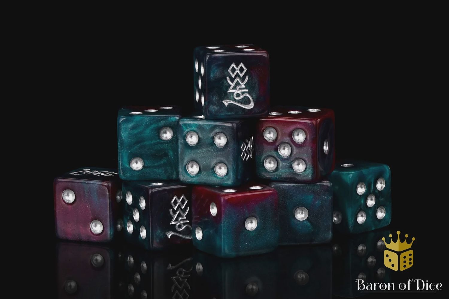 Baron of Dice | Infinity Elves Dice (25)