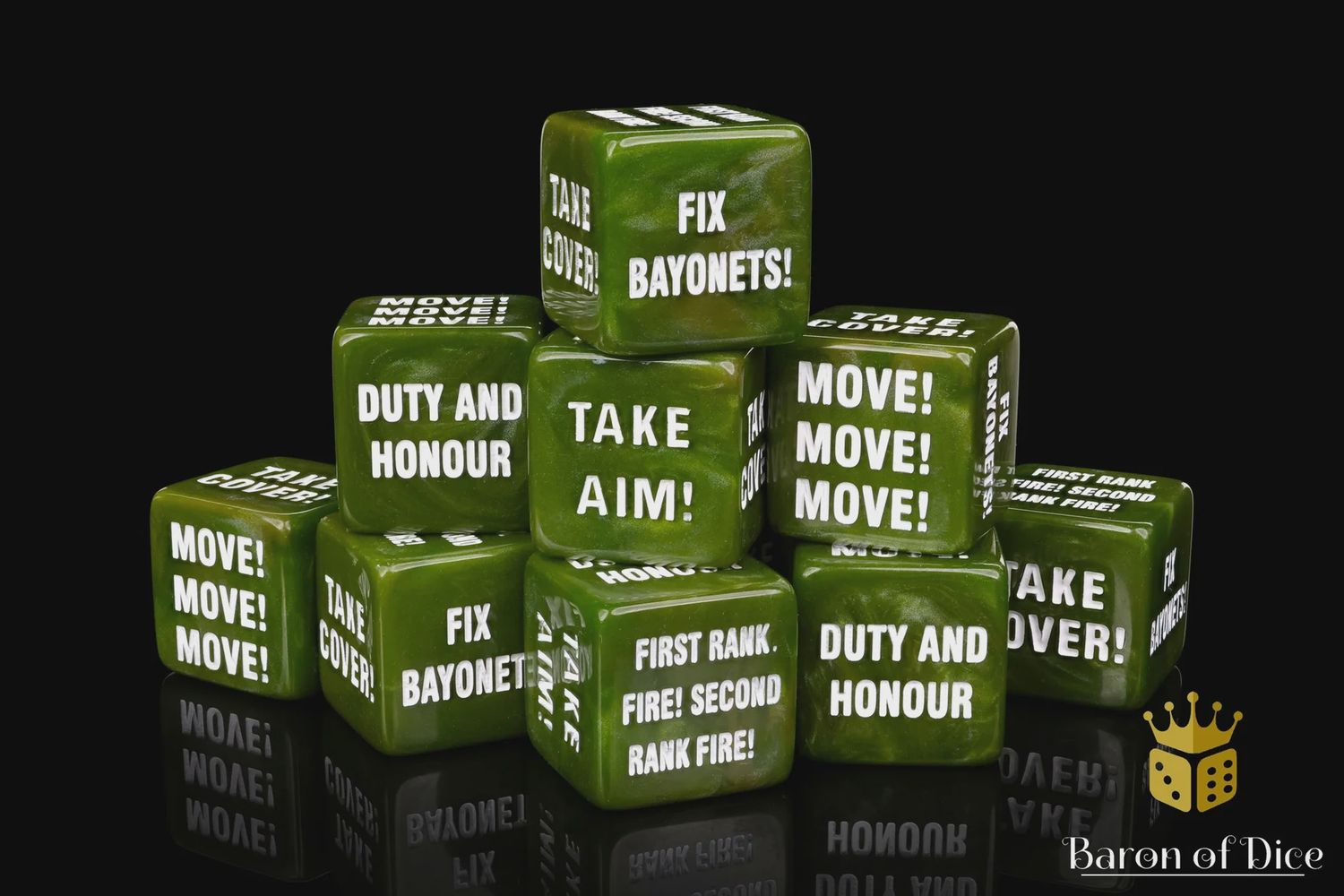Baron of Dice | Guard Order Dice Set (10)