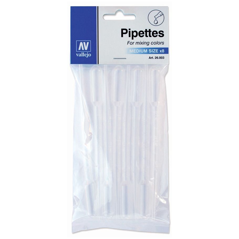 Vallejo Tool: Pipettes Medium Size 3ml (8)