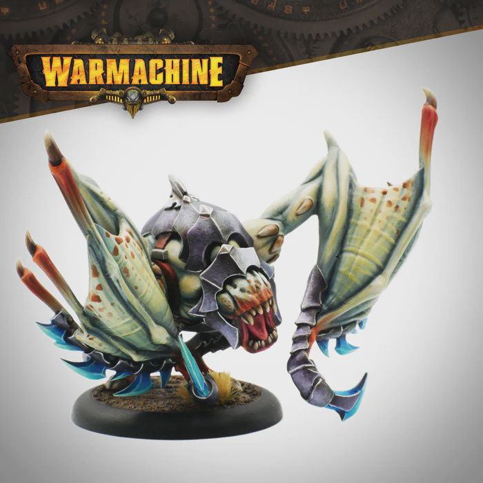 Warmachine: Dusk Fane of Nyrro Light Warbeast, Strygon