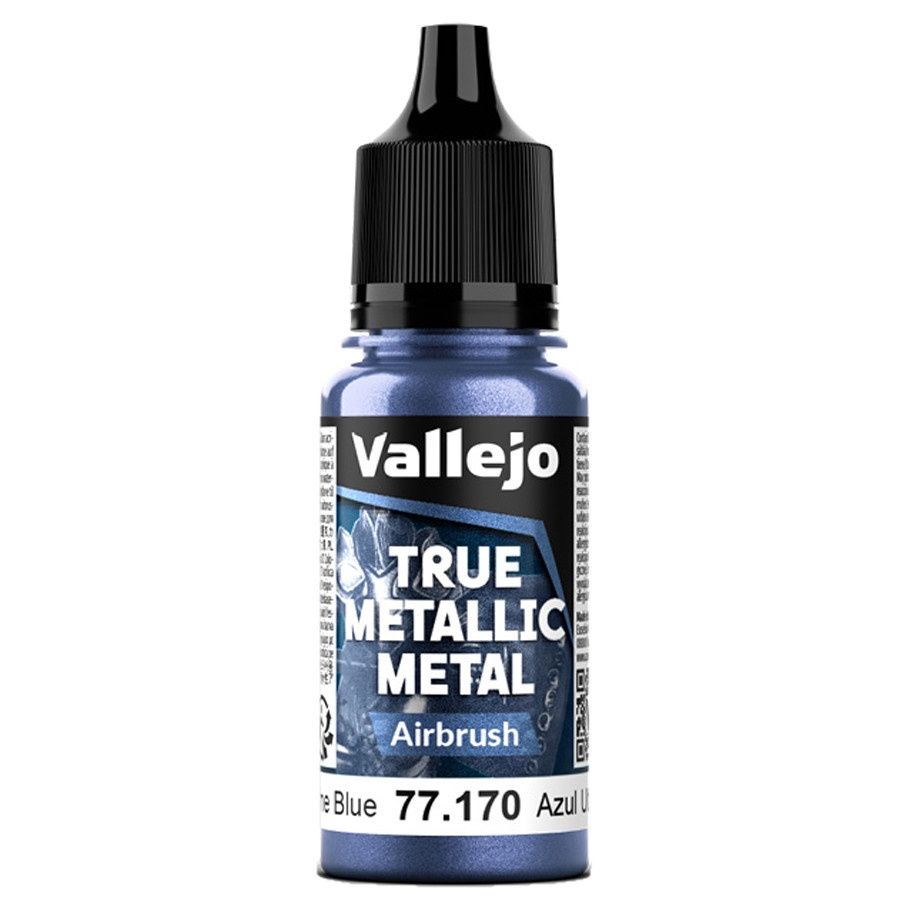 True Metallic Metal: Airbrush: Ultramarine Blue (18ml)