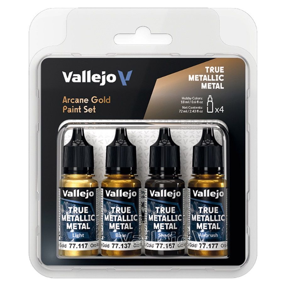 True Metallic Metal: Arcane Gold Color Set (4)