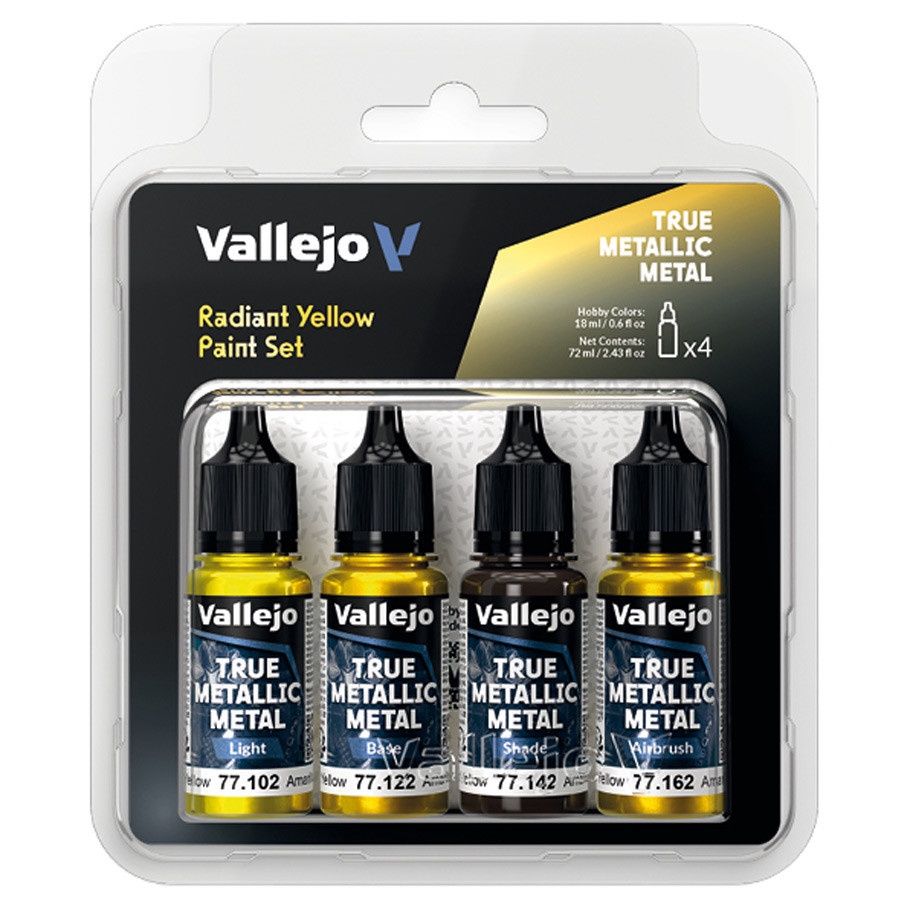 True Metallic Metal: Radiant Yellow Color Set (4)
