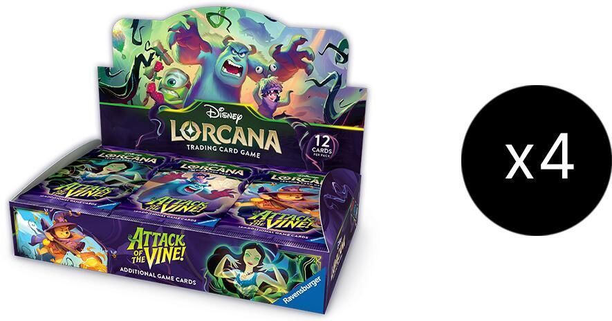 Disney Lorcana: Attack of the Vine! Booster Case