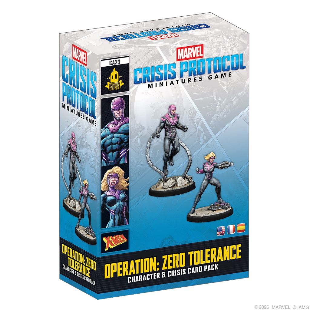 Marvel Crisis Protocol: Operation: Zero Tolerance Character &amp; Crisis Card Pack