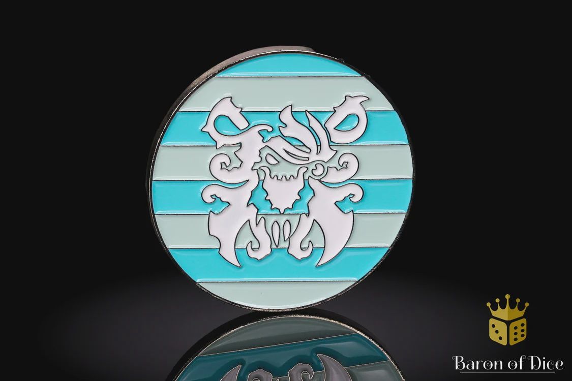 40mm Baron's Coin™ | Warmachine | Brineblood Marauders