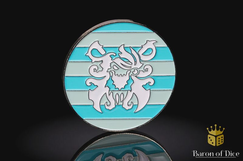 40mm Baron's Coin™ | Warmachine | Brineblood Marauders