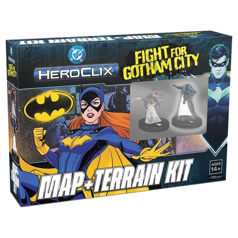 DC HeroClix: Fight for Gotham City Map and Terrain Kit