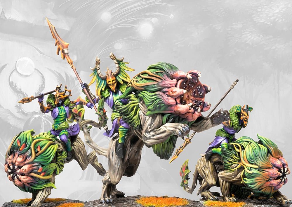 Conquest: Weaver Courts - Wyrd Cavalry (Dual Kit)