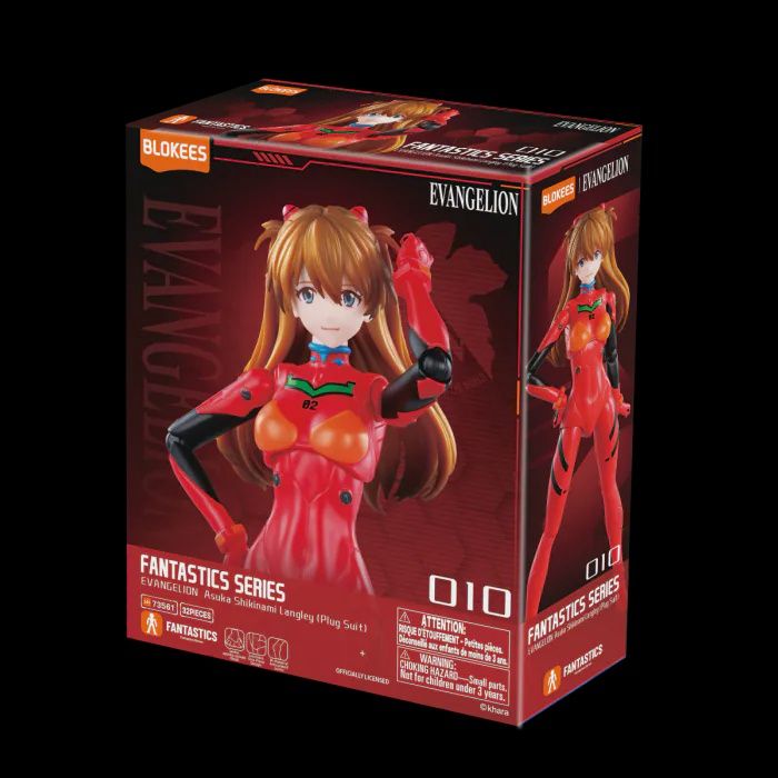 Blokees: Evangelion - Fantastic Series - Asuka Shikinami Langley (Plug Suit Ver.)