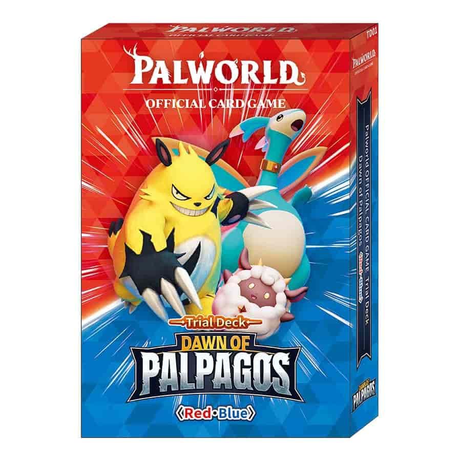Palworld Official Card Game: Dawn of Palpagos Trial Deck: Blue-Red