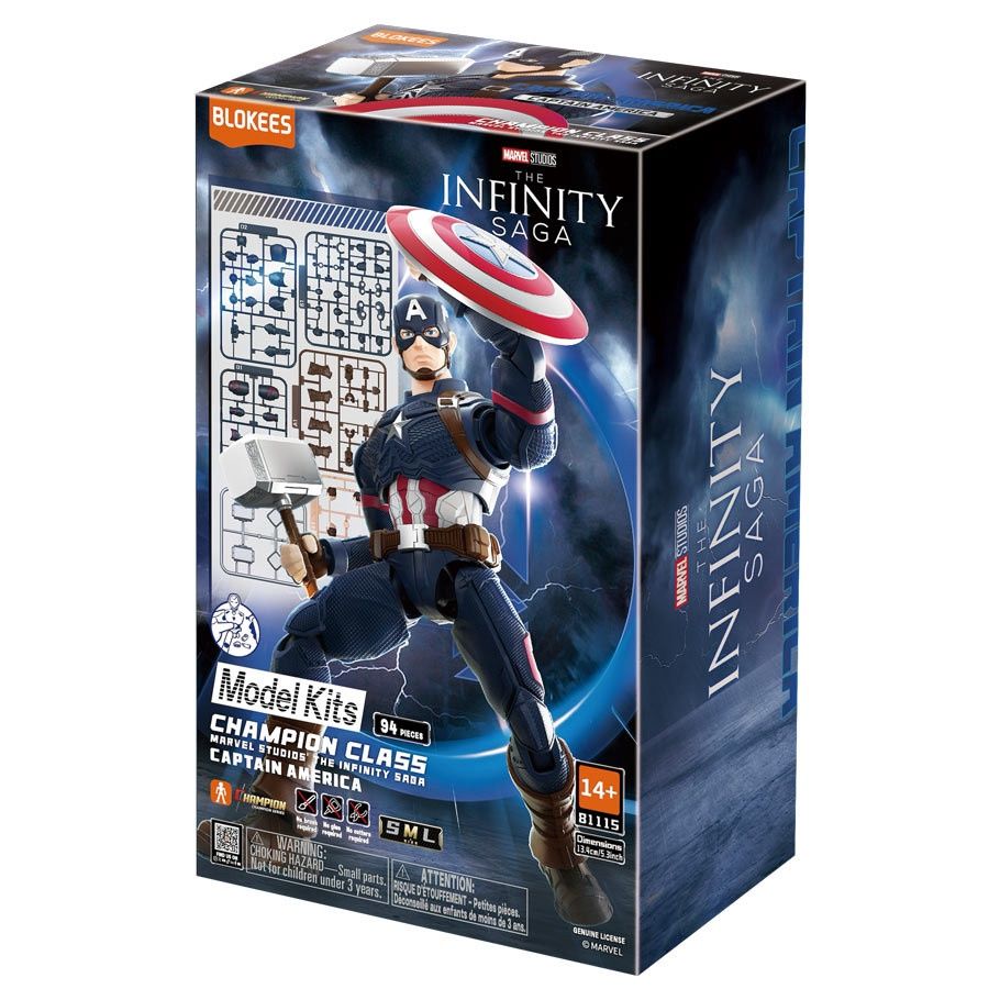 Blokees: Marvel: Infinity Saga Champion: Captain America