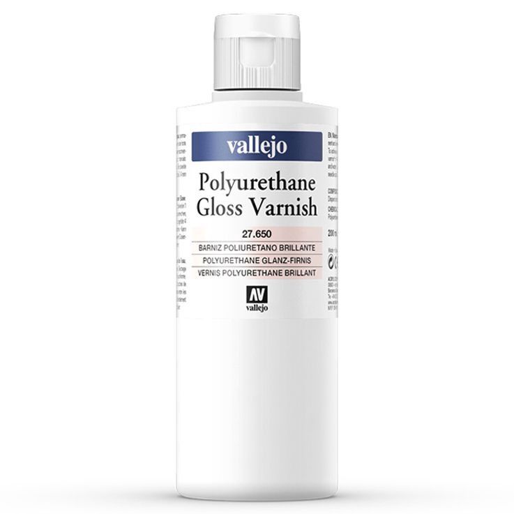 Vallejo Auxiliaries: Gloss Varnish 200ml