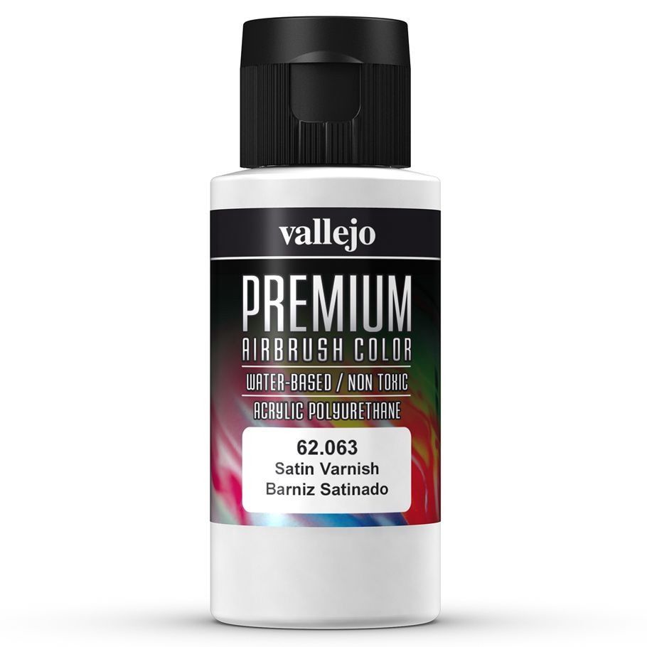 Vallejo Brush On: Satin Varnish 60ml