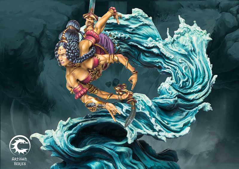 Conquest: Sorcerer Kings - Artisan Series: Marid Apsara