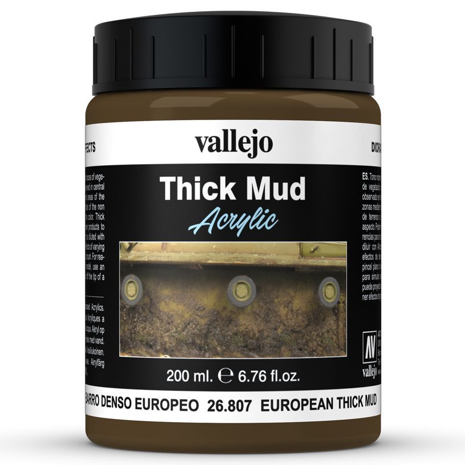 Vallejo Diorama FX: European Thick Mud (200ml)