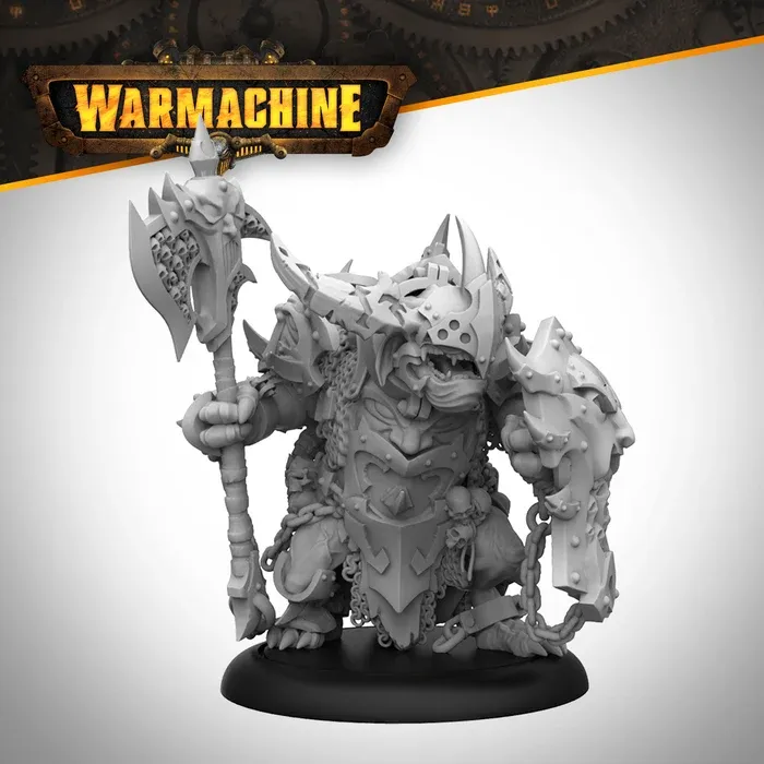 Warmachine: Orgoth Sea Raiders Grhotten Keeper
