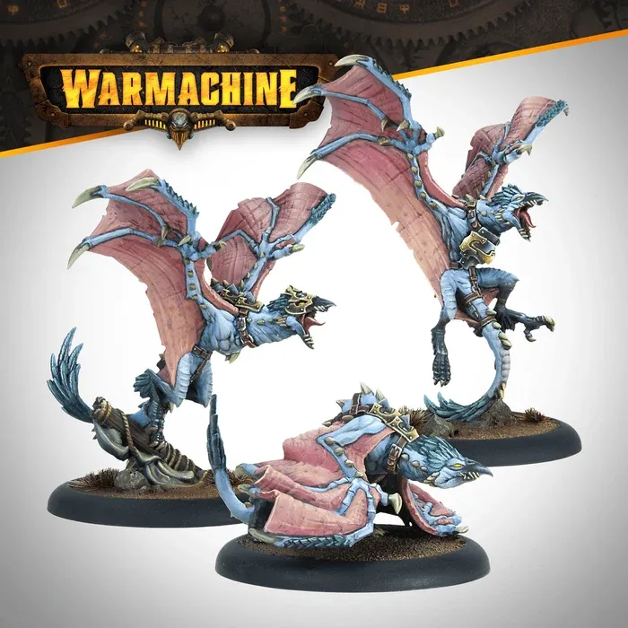 Warmachine: Orgoth Sea Raiders Rhok Harriers