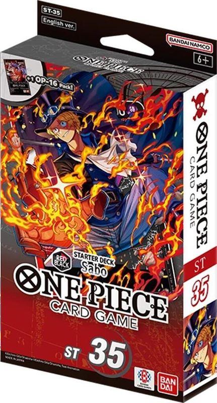 One Piece TCG: Starter Deck ST35 - Red/Black - Sabo