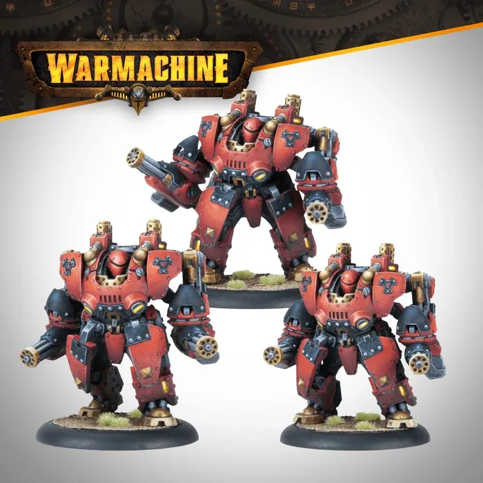 Warmachine: Khador Winter Korps Man-O-War Suppressors