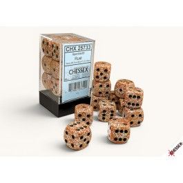Chessex: 12CT Speckled Rust 16mm D6 Dice Cube