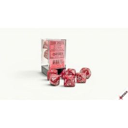 Chessex: 7CT Speckled Lava Stone Polyhedral Dice Set