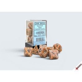 Chessex: 7CT Speckled Rust Polyhedral Dice Set