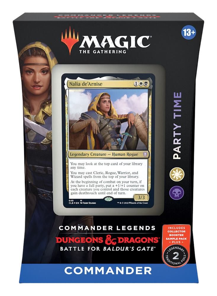 Magic: The Gathering - Battle for Baldur's Gate Commander Deck - Party Time