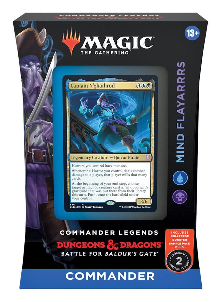 Magic: The Gathering - Battle for Baldur's Gate Commander Deck - Mind Flayarrrs