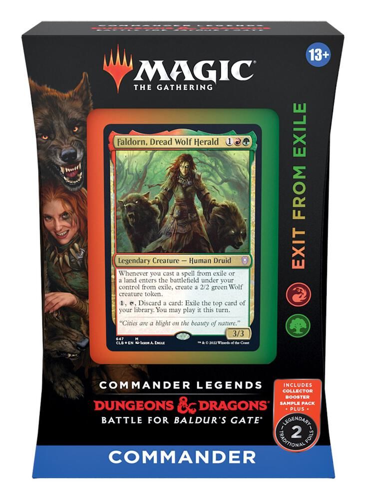 Magic: The Gathering - Battle for Baldur's Gate Commander Deck - Exit from Exile