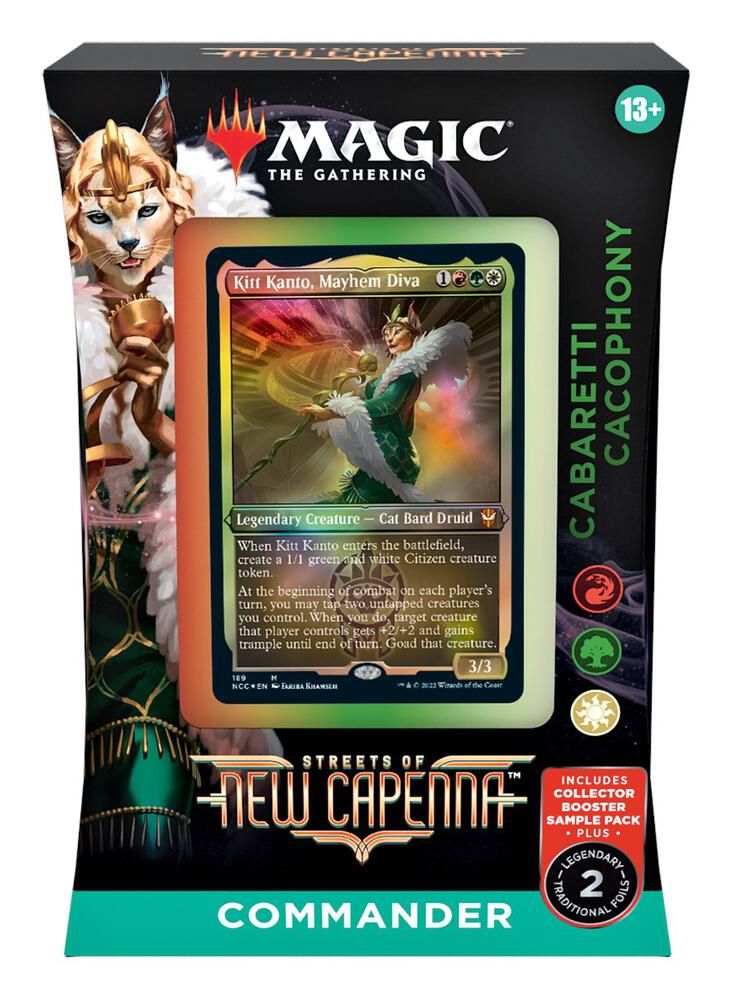Magic: The Gathering - Streets of New Capenna Commander Deck - Cabaretti Cacophony