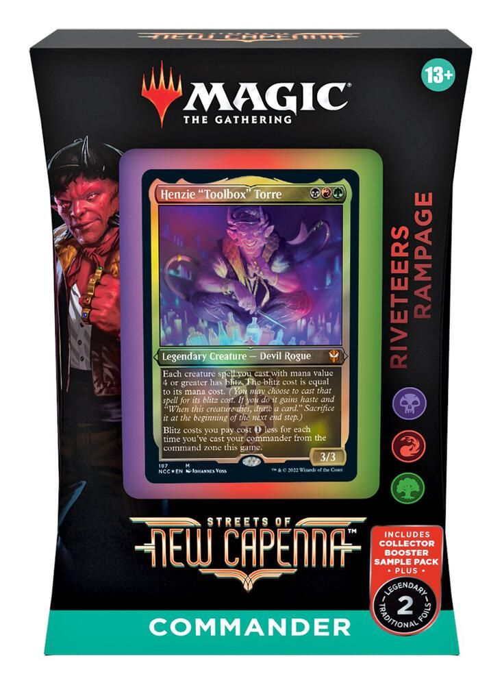 Magic: The Gathering - Streets of New Capenna Commander Deck - Riveteers Rampage