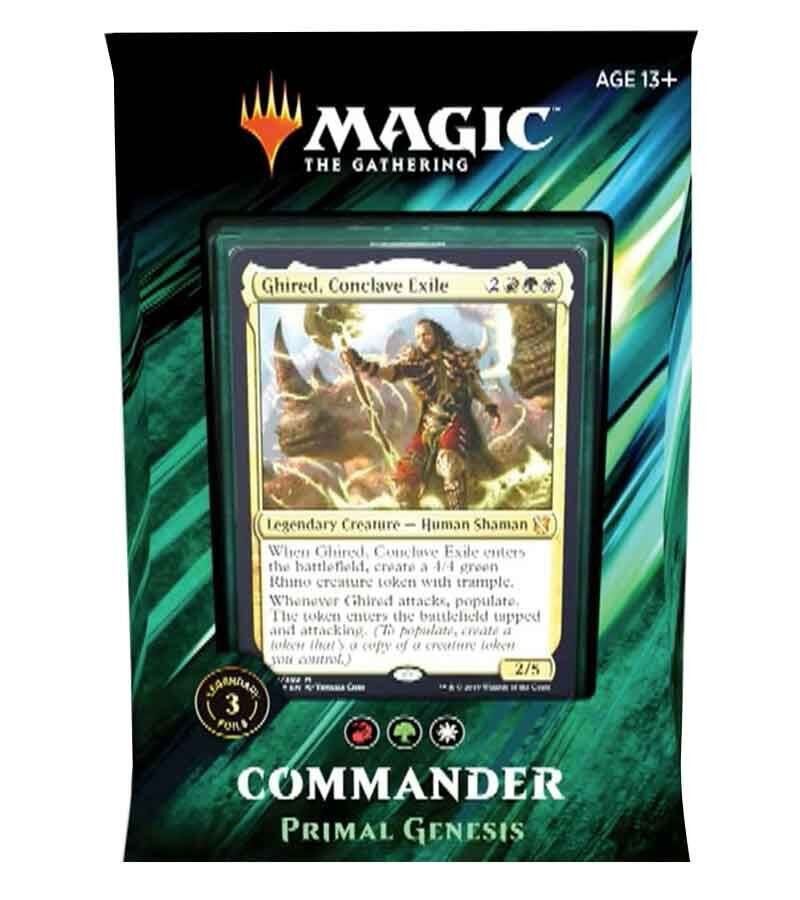 Magic: The Gathering - Commander Deck - Primal Genesis