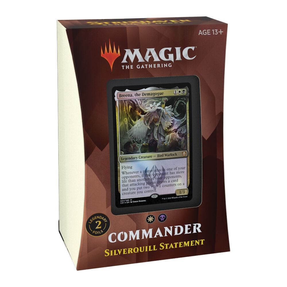 Magic: The Gathering - Strixhaven Commander Deck - Silverquill Statement