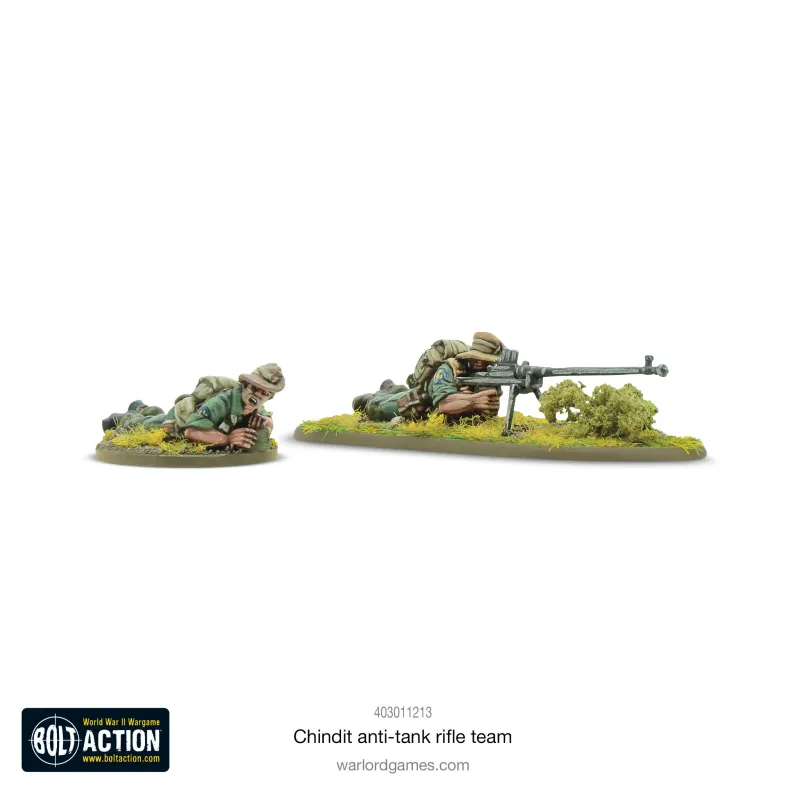 Bolt Action - Chindit PIAT and anti-tank rifle teams
