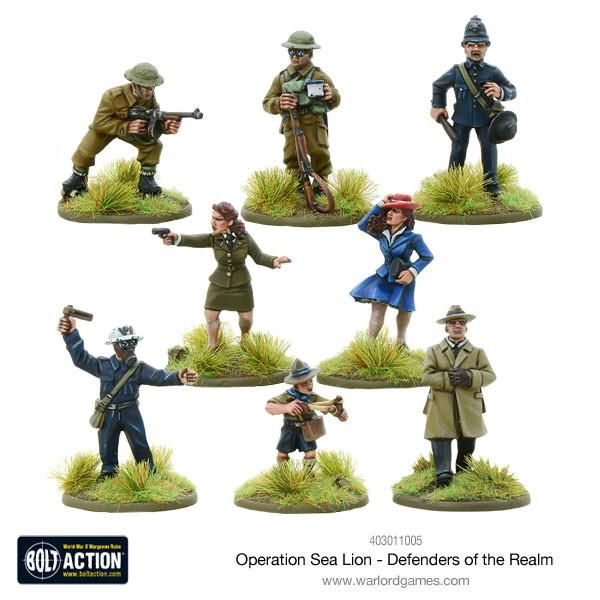 Bolt Action -  Operation Sea Lion: Defenders of the Realm