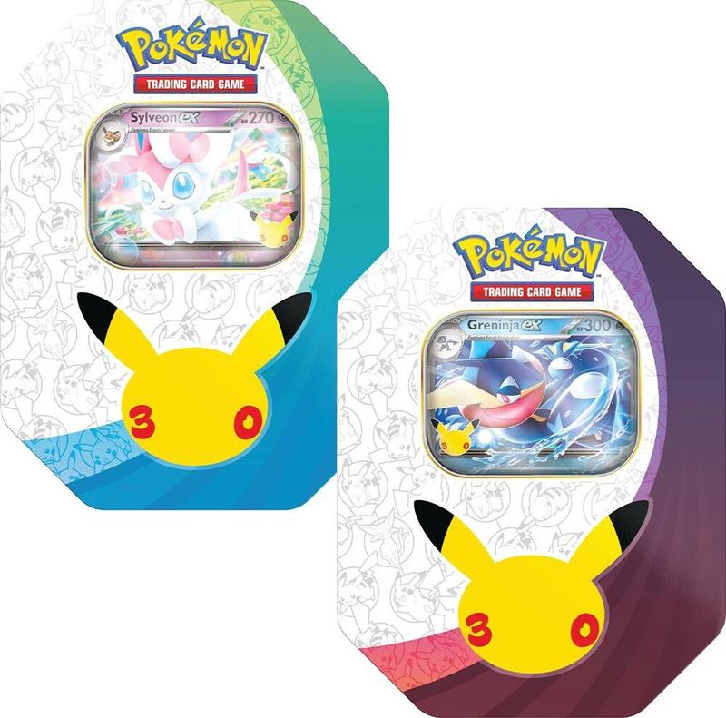 Pokemon TCG: 30th Celebration ex Tin