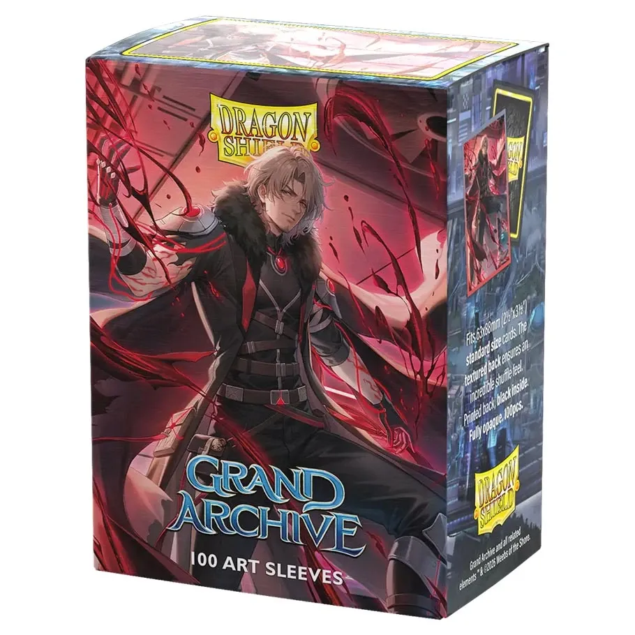 Dragon Shield - 100ct Box Dual Matte Art - Grand Archive - Dante, Hemomancer (100) Dragon Shield - 100ct Box Dual Matte Art - Grand Archive - Dante, Hemomancer (100)