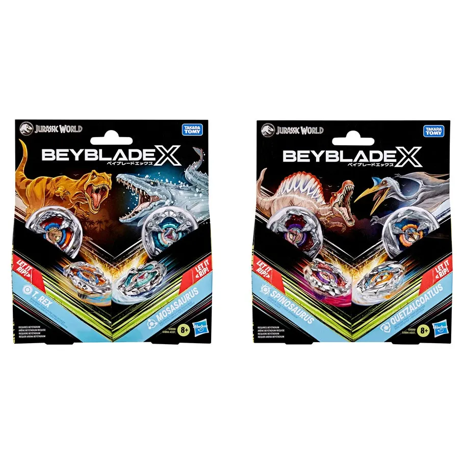 Beyblade: X: Jurassic World Top &amp; Launcher Multipack