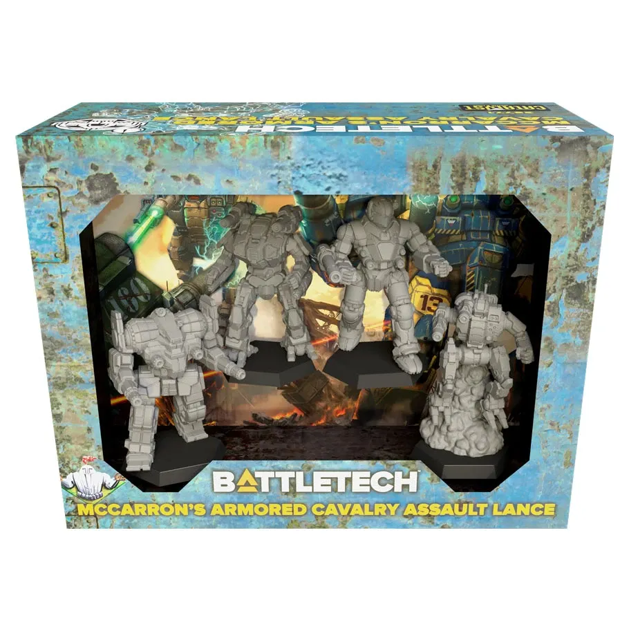 BattleTech: McCarron's Cavalry Assault Lance Force Pack img