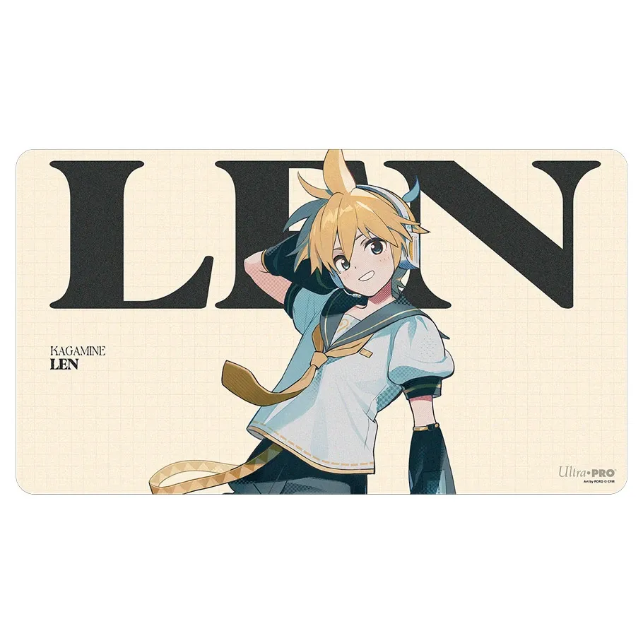 Playmat: Hatsune Miku: Retro Soundscapes: Len Playmat: Hatsune Miku: Retro Soundscapes: Len