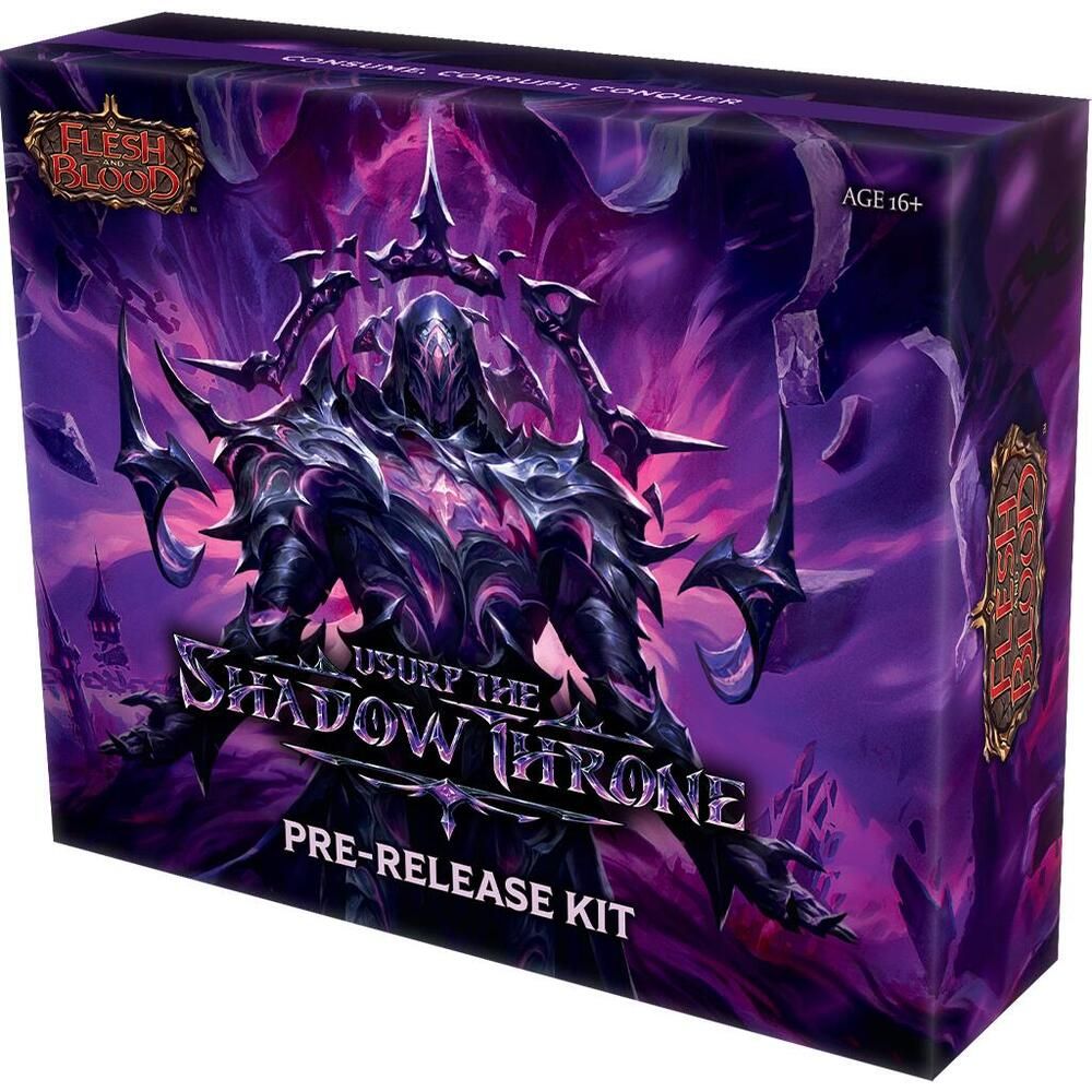 Flesh and Blood Prerelease - Usurp the Shadow Throne prerelease kit
