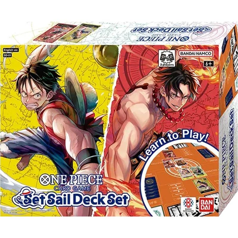 One Piece TCG:  Set Sail Deck Set