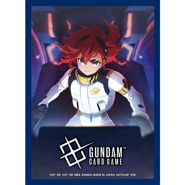 Gundam Card Game: Official Card Sleeves 02 (Suletta Mercury)