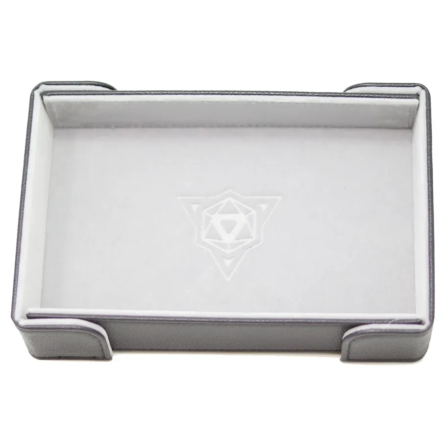 Die Hard Dice Magnetic Rectangle Tray: Gray Velvet