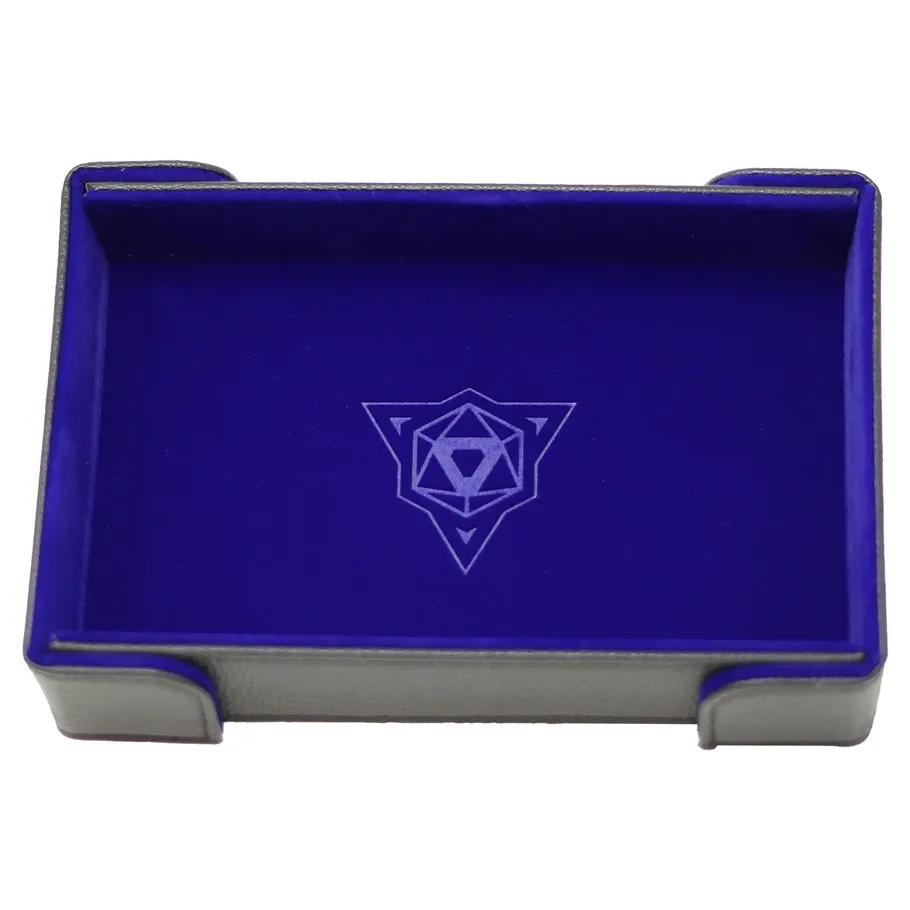 Die Hard Dice Magnetic Rectangle Tray: Blue Velvet