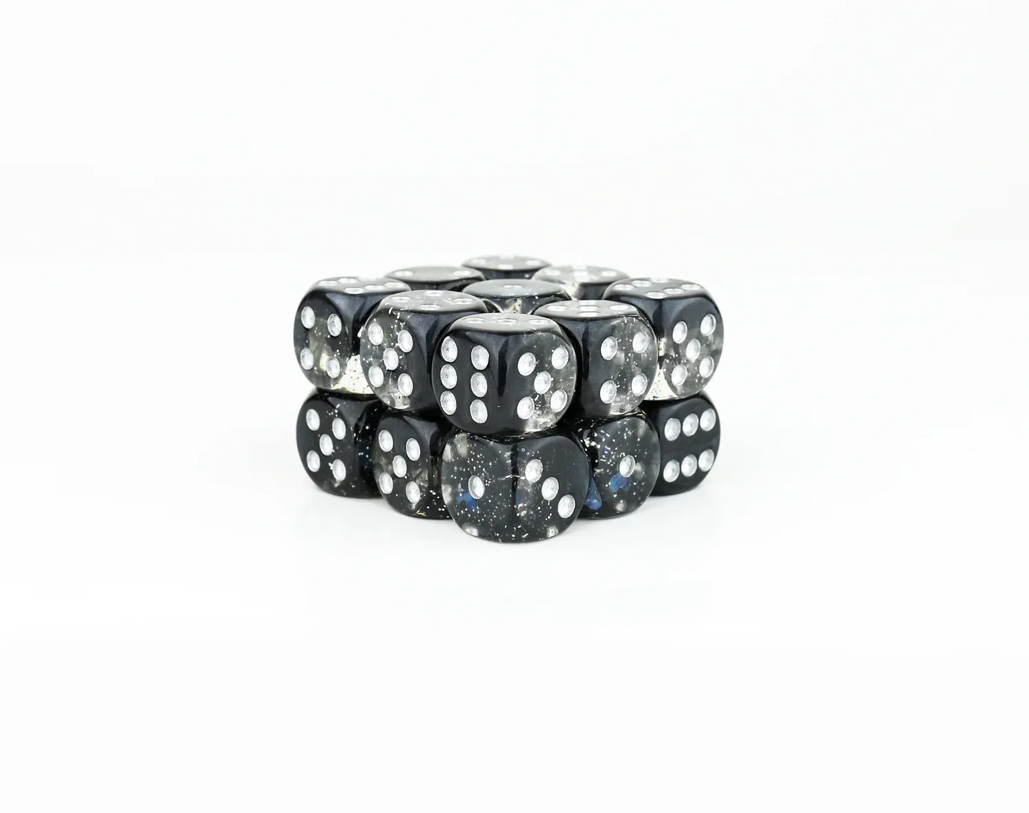 Sirius Dice: 12mm D6 Dice Set - Clubs
