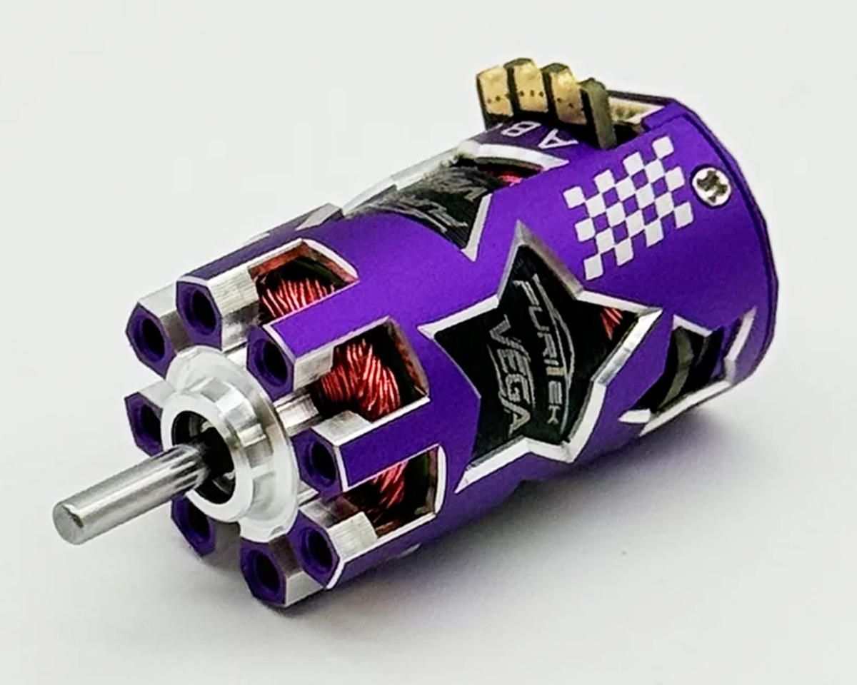 Furitek Vega 1/24 &amp; 1/28 Drift/Race Micro Sensored Brushless Motor (5500kV) (Purple)
