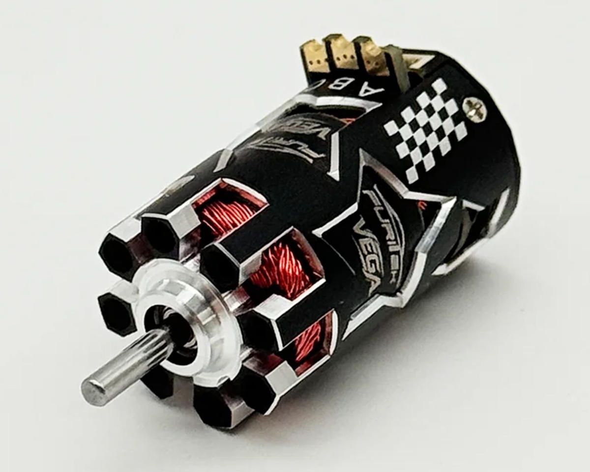 Furitek Vega 1/24 &amp; 1/28 Drift/Race Micro Sensored Brushless Motor (5500kV) (Black)